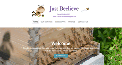 Desktop Screenshot of justbeelieve.com